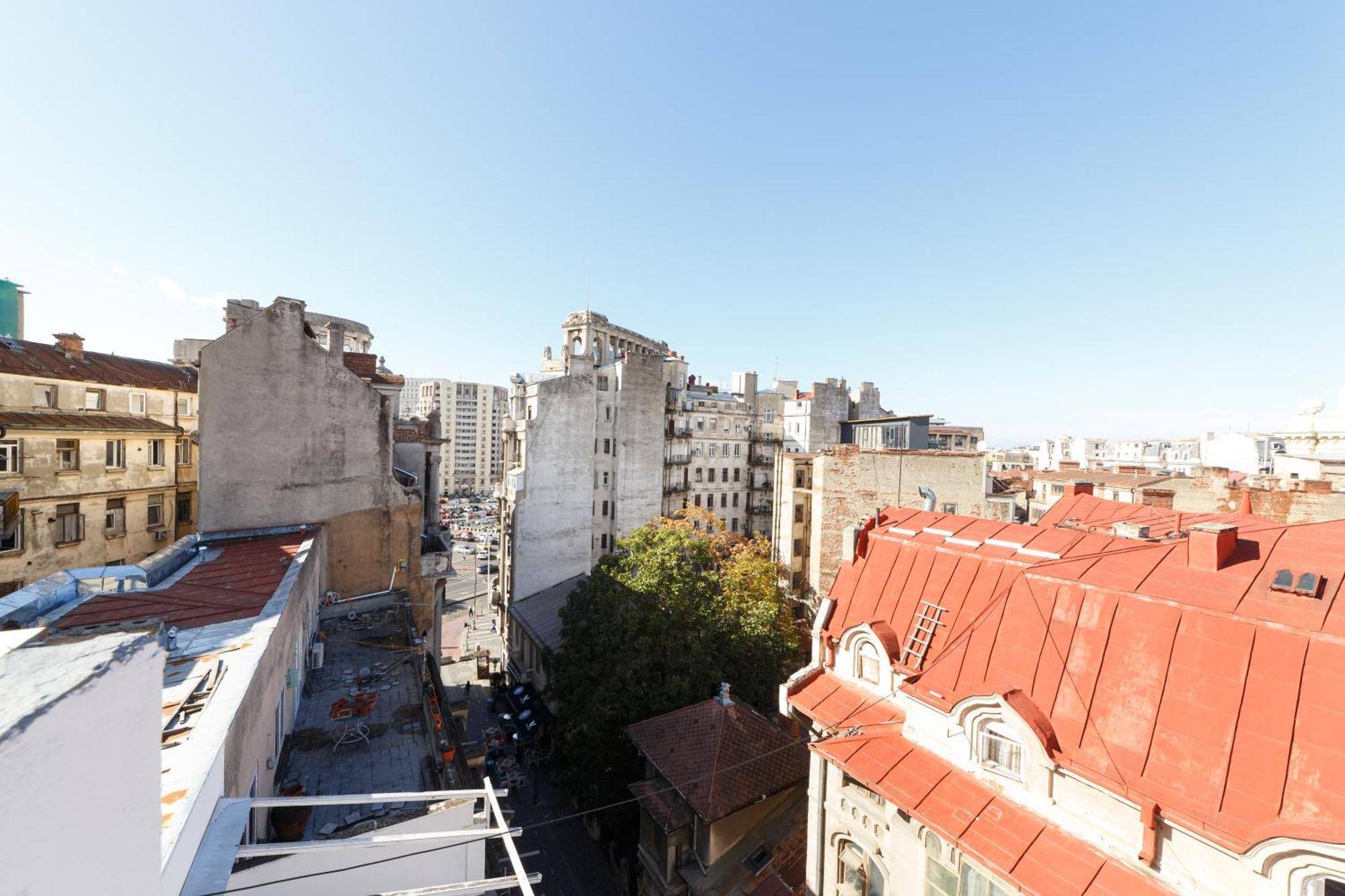 Roof Top Apartments Бухарест Экстерьер фото